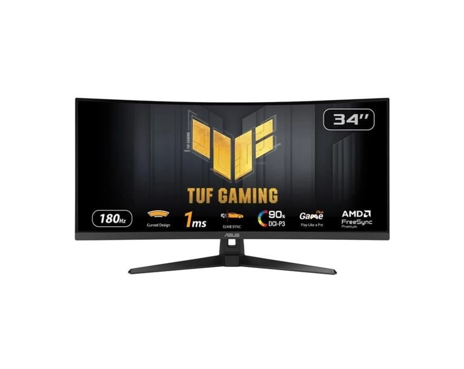 Asus 34" Tuf Gaming Vg34Vq3B 1Ms 180Hz Dp Hdmi Gaming Moni̇tör 3440X1440 - Görsel 7