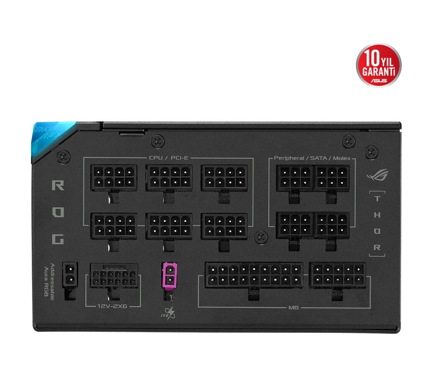 Asus 850W 80+ Platınum Rog Strıx 850P Tam Modüler Power Supply - Görsel 5