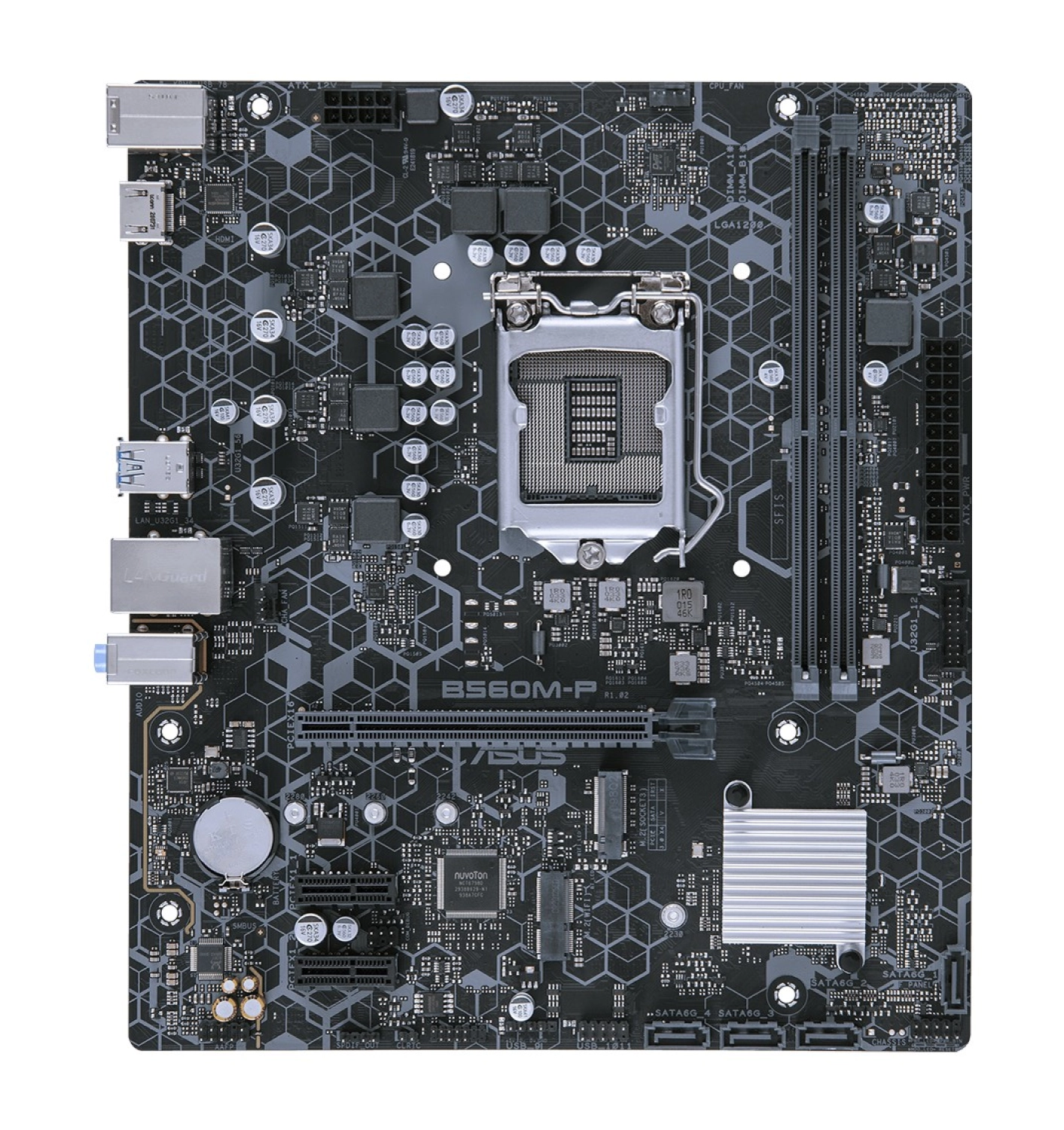 Asus B560M-P-Si Intel B560 Soket 1200 Ddr4 5000 (Oc) Mhz Matx Anakart ürün görseli