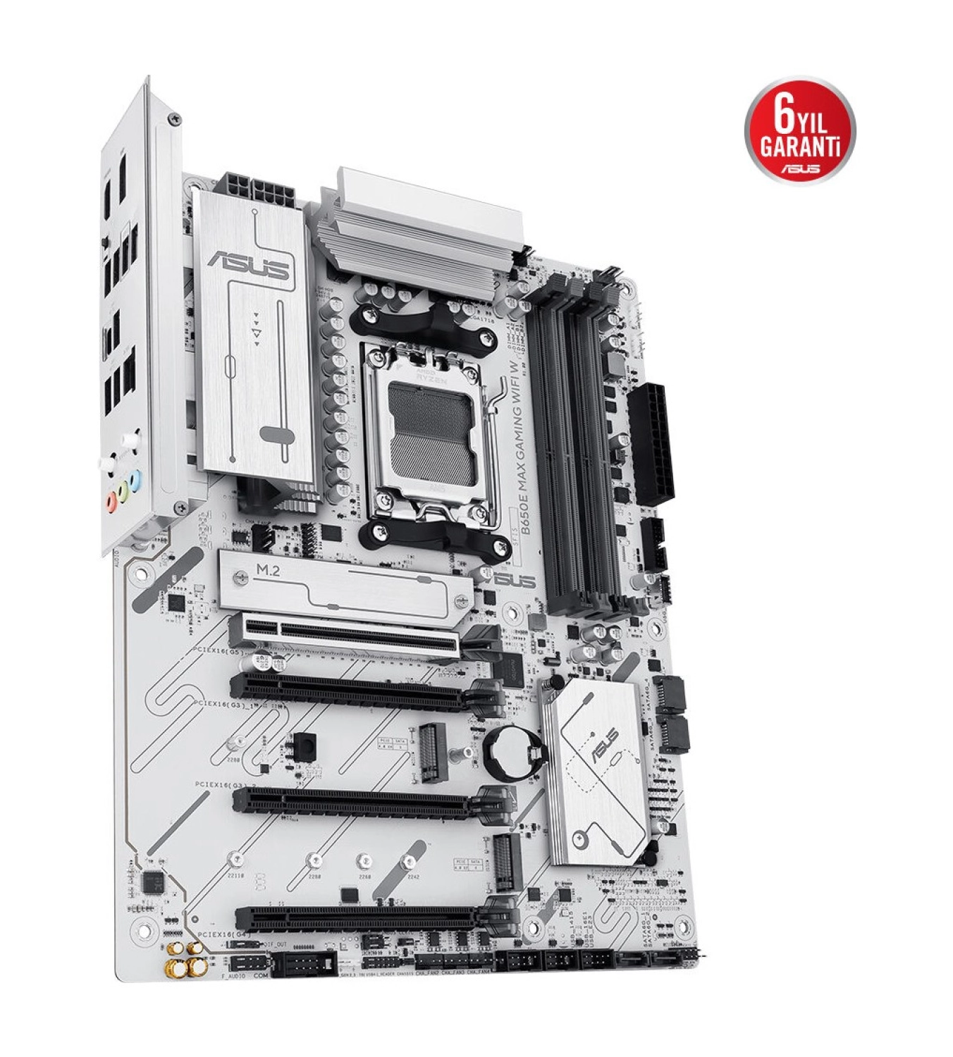 Asus B650E Max B650 256 Gb 8000 Mhz Ddr5 Amd Soket Am5 Atx Anakart - Görsel 3