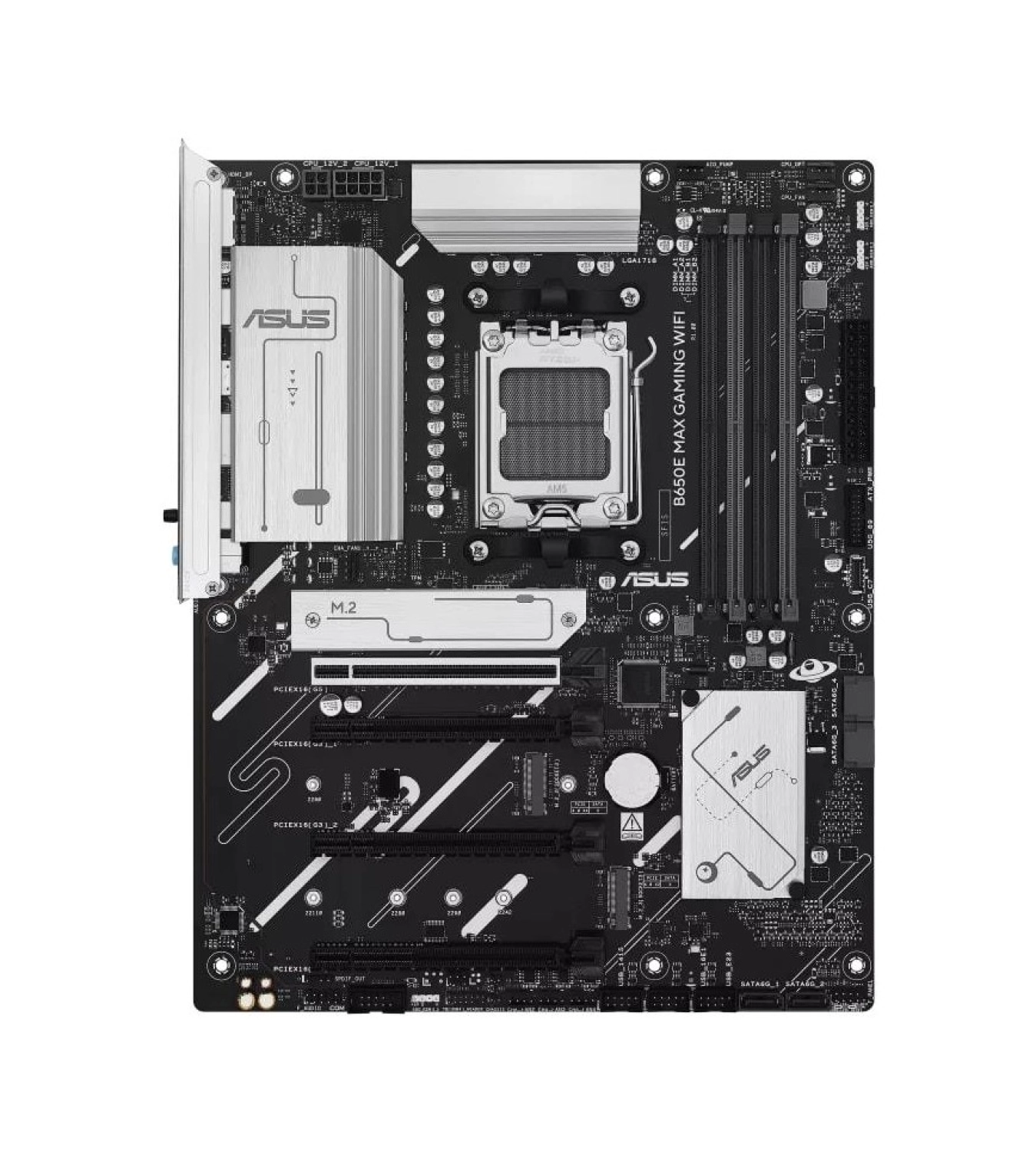 Asus B650E Max Gaming Wifi Amd Am5 Ddr5 Atx Anakart - Görsel 2