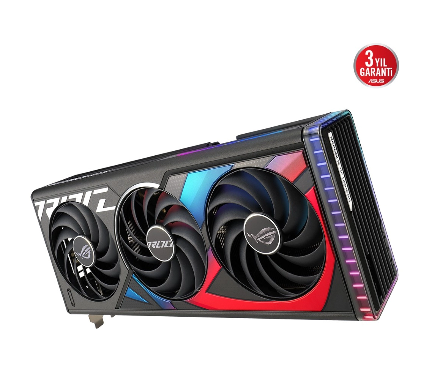 Asus Geforce Rog Rtx 4070 Ti 12Gb 192Bit Gddr6X 2790Mhz Oc 2Xhdmi 3Xdp Rgb (Rog-Strix-Rtx4070Ti-O12G-Gaming) Dlss3 Ekran Karti - Görsel 3
