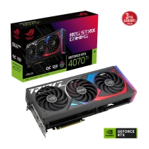 Asus Geforce Rog Rtx 4070 Ti 12Gb 192Bit Gddr6X 2790Mhz Oc 2Xhdmi 3Xdp Rgb (Rog-Strix-Rtx4070Ti-O12G-Gaming) Dlss3 Ekran Karti