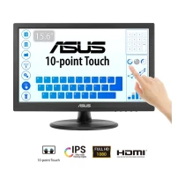 Asus Kurumsal Vt169He 15.6 Ips 1920X1080 5Ms 60Hz 220Cd Hdmi Vga Vesa 3Yıl 10 Parmak Dokunmatik, Eyecare Monitör