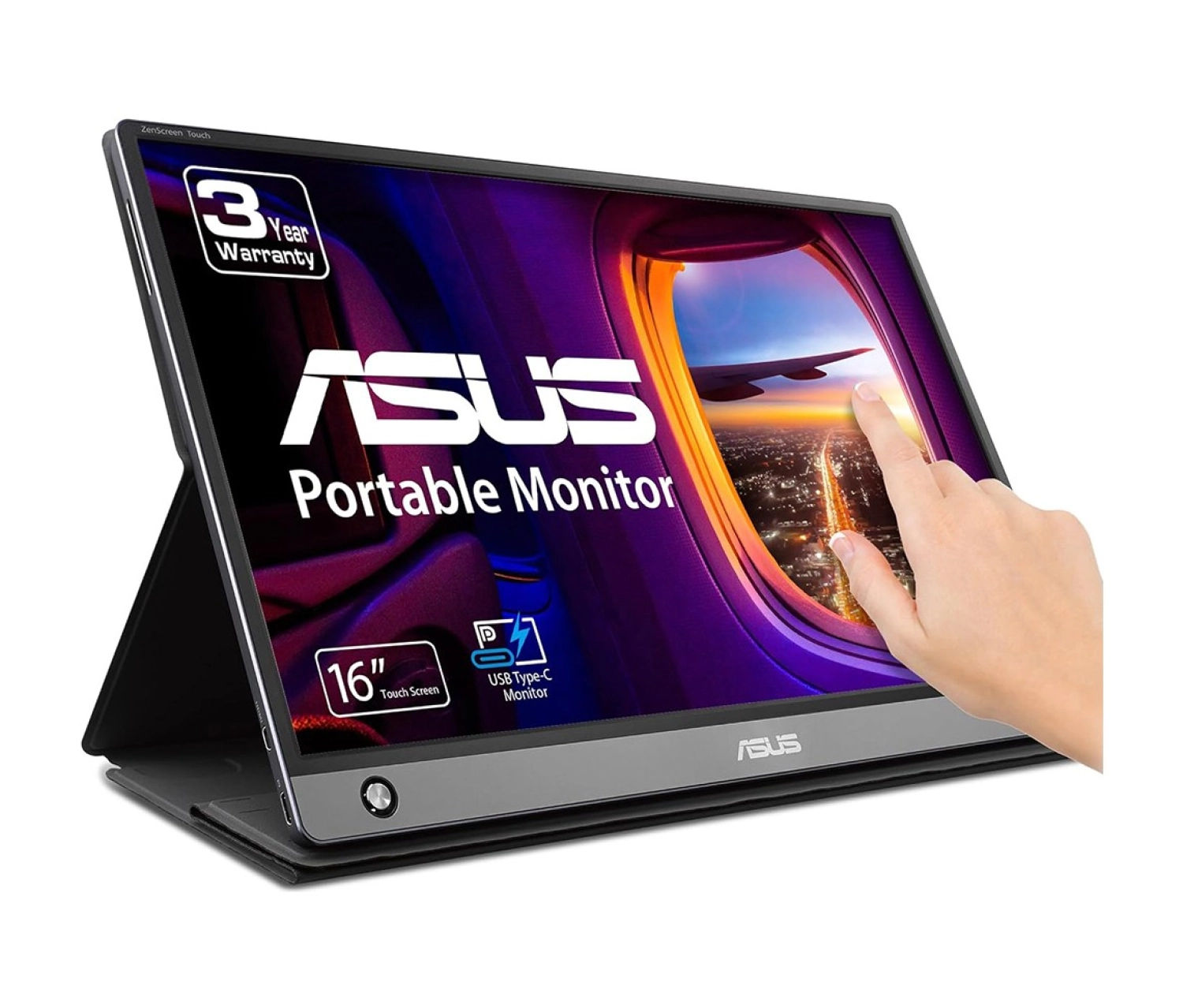 Asus Mb16Amt 15.6" 5Ms (Type-C) Freesync Full Hd Ips Monitör ürün görseli