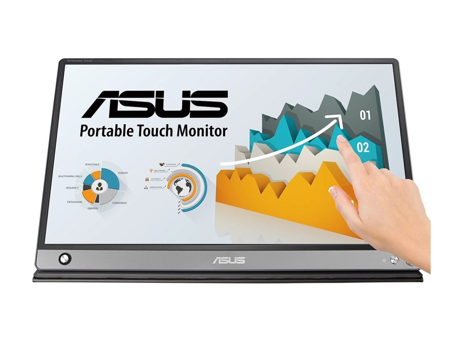 Asus Mb16Amt 15.6" 5Ms (Type-C) Freesync Full Hd Ips Monitör - Görsel 3