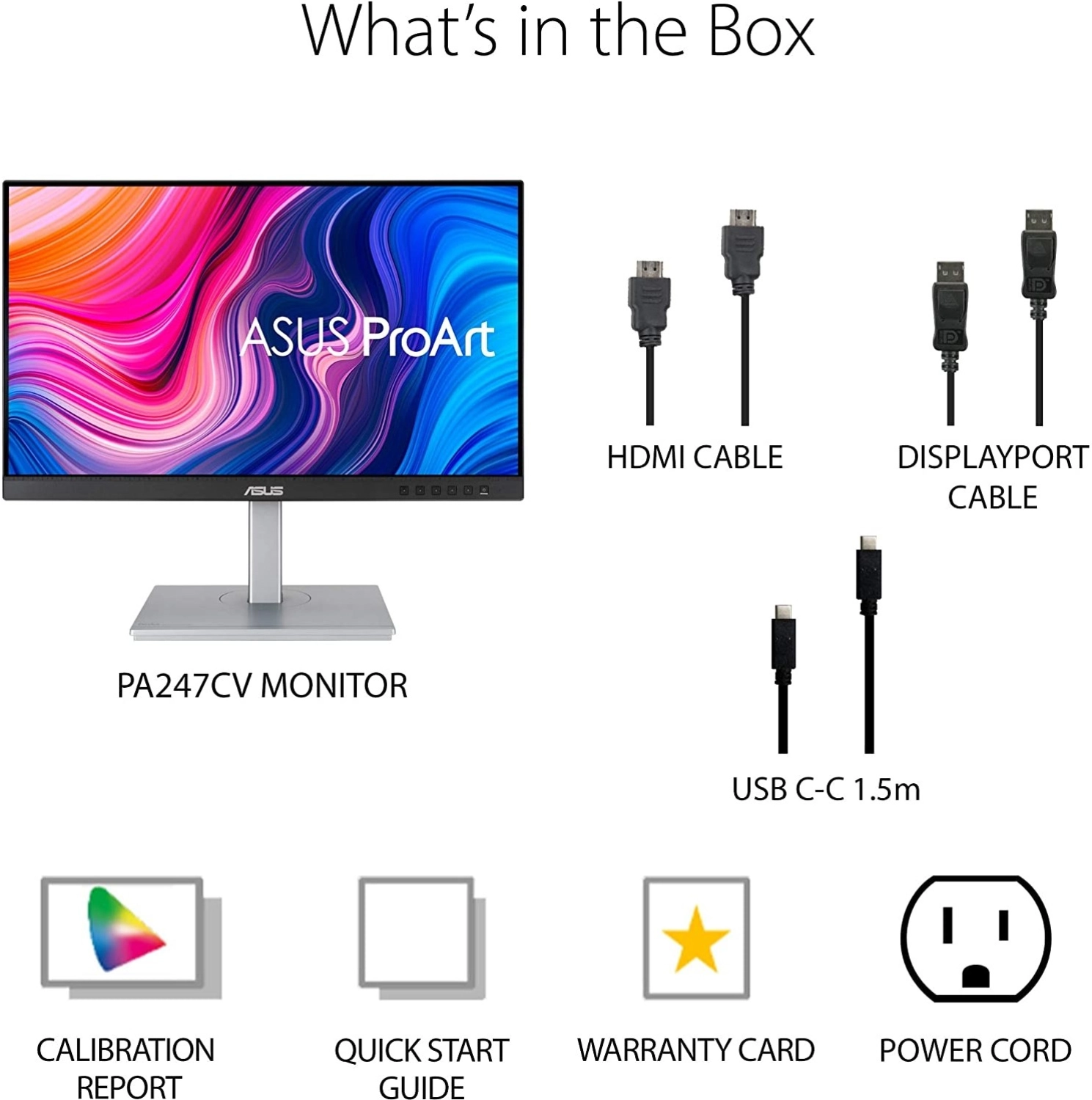 Asus Pa247Cv Proart 23,8" Fhd Ips Monitör - Görsel 3