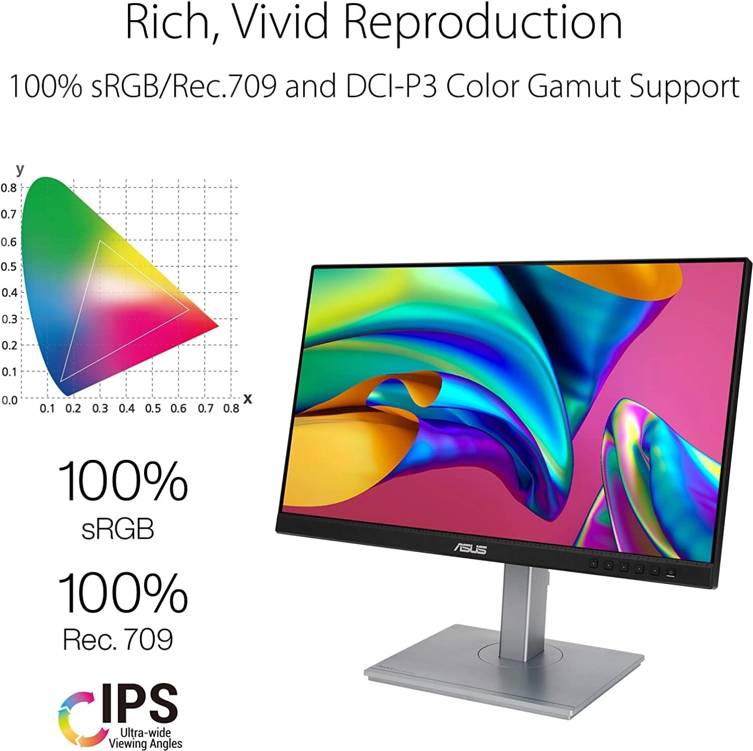 Asus Pa247Cv Proart 23,8" Fhd Ips Monitör - Görsel 4