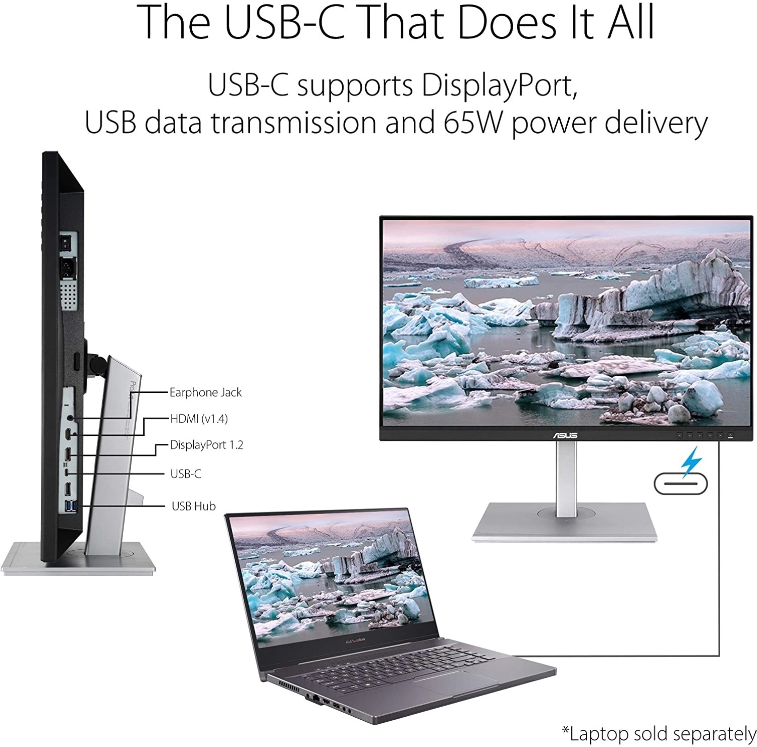 Asus Pa247Cv Proart 23,8" Fhd Ips Monitör - Görsel 5