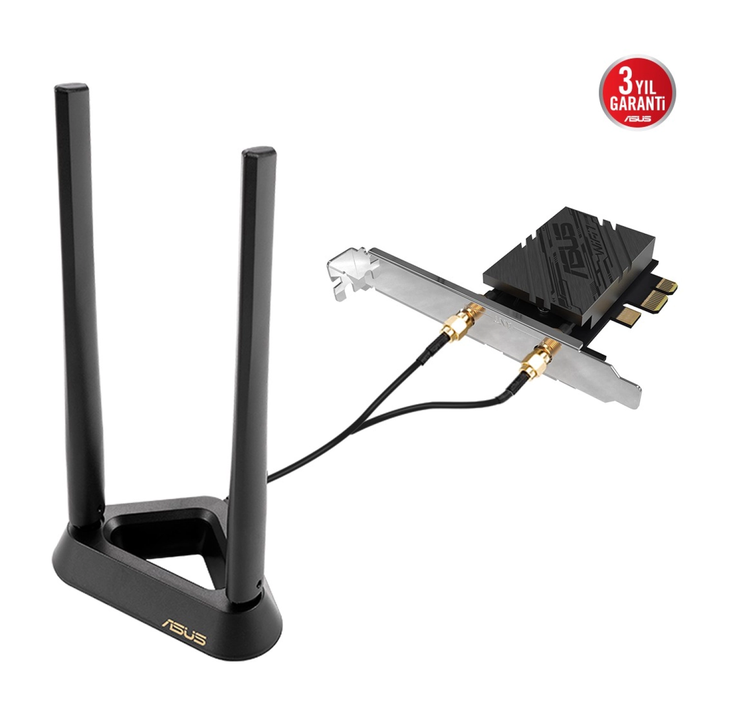 Asus Pce-Be92Bt Wifi Be9400 Tri-Band Pcıe Adapter - Görsel 4