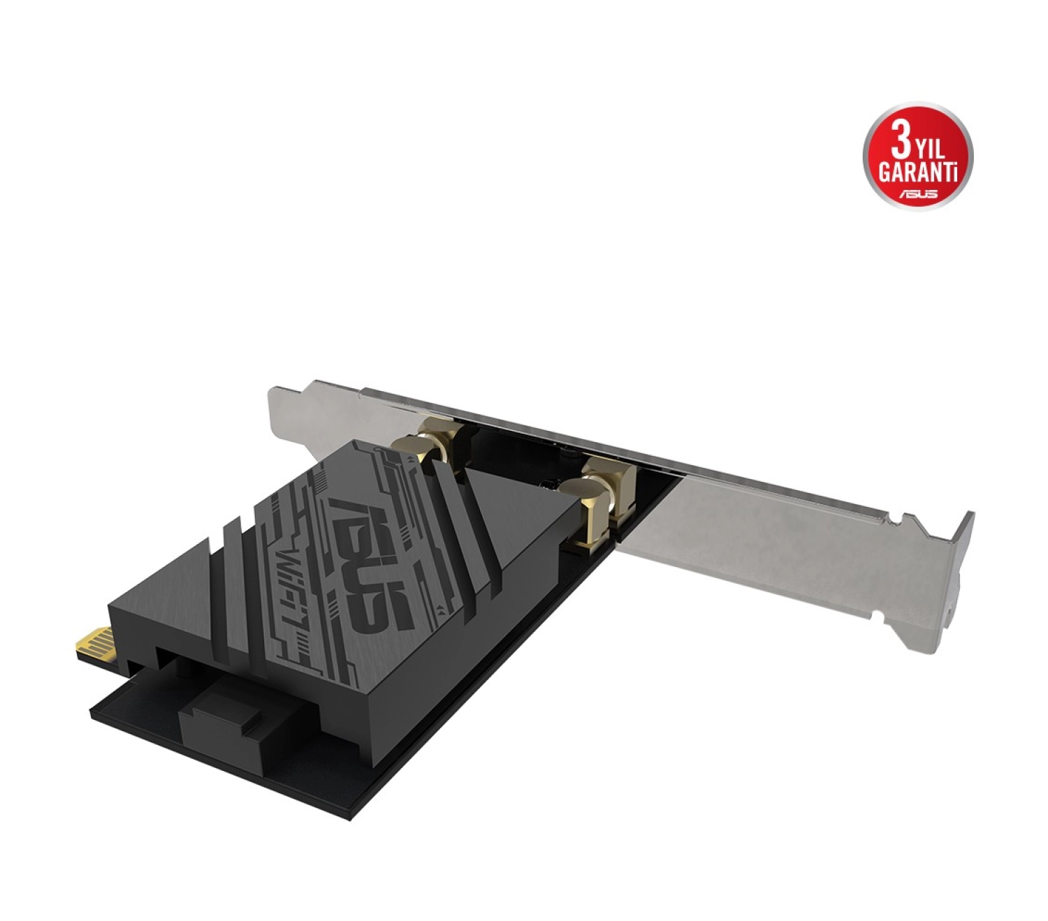 Asus Pce-Be92Bt Wifi Be9400 Tri-Band Pcıe Adapter - Görsel 3