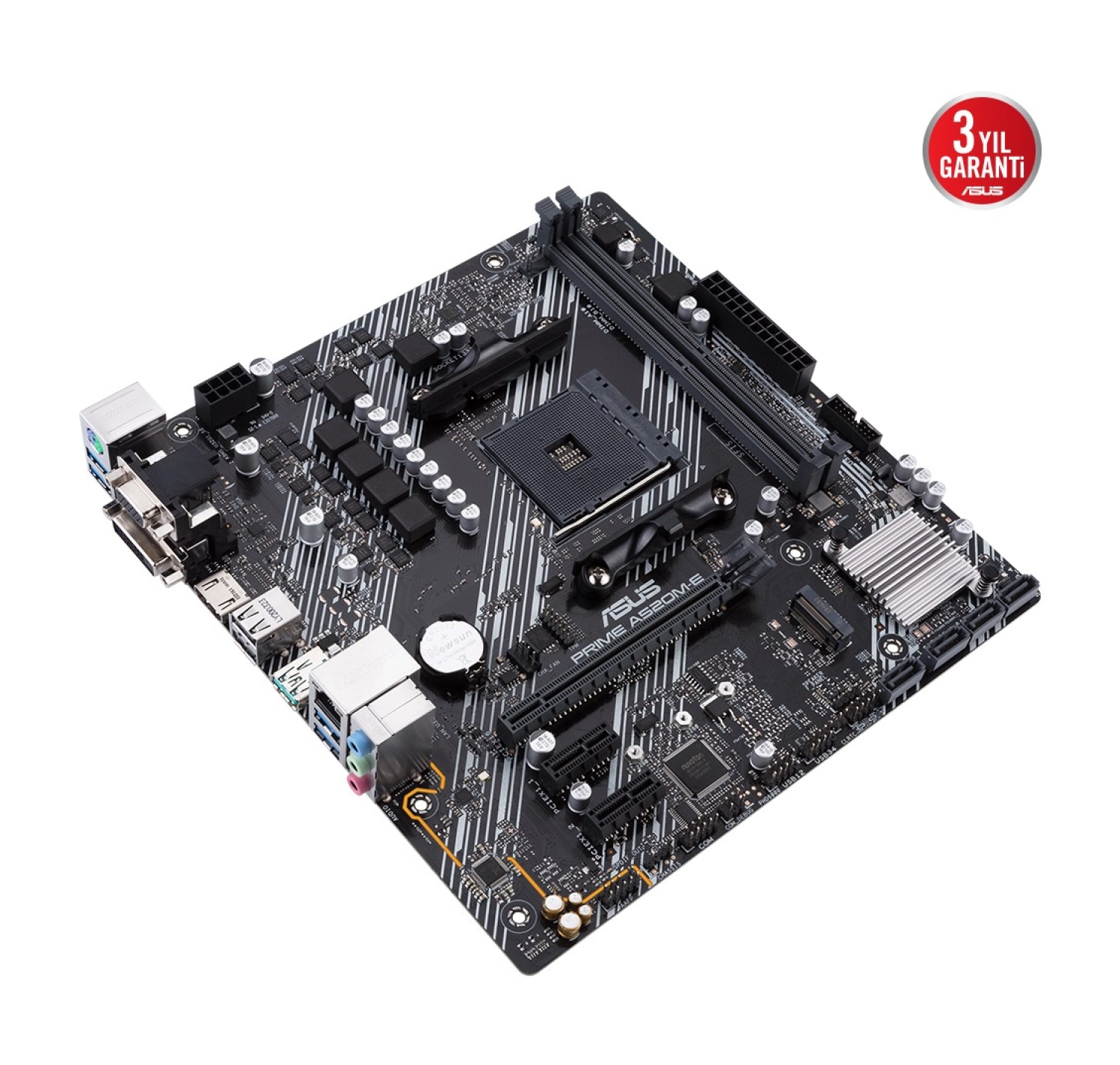 Asus Prime A520M-E/Csm Amd A520 Am4 Ddr4 Matx Anakart - Görsel 3