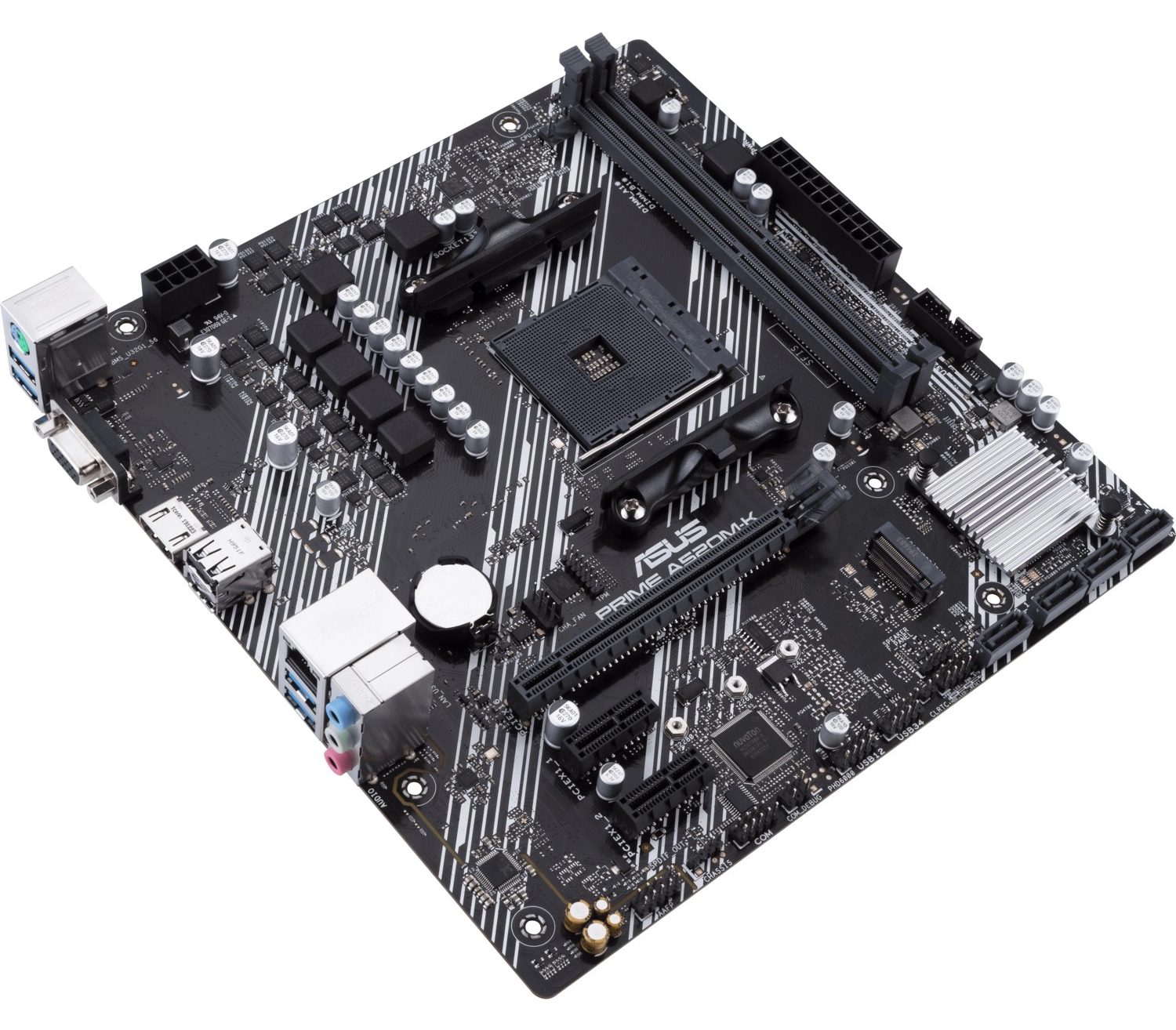 Asus Prime A520M-K Amd A520 Am4 Ddr4 4400 Hdmı Vga M2 Usb3.2 Matx(Prıme A520M-K) Anakart - Görsel 2