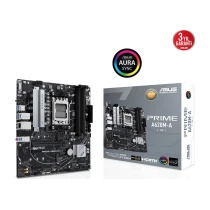 Asus Prime A620M-A-Csm Amd A620 Am5 Ddr5 6400 Dp Hdmı Vga Çift M2 Usb3.2 Aura Rgb Matx (Prıme A620M-A-Csm) Anakart