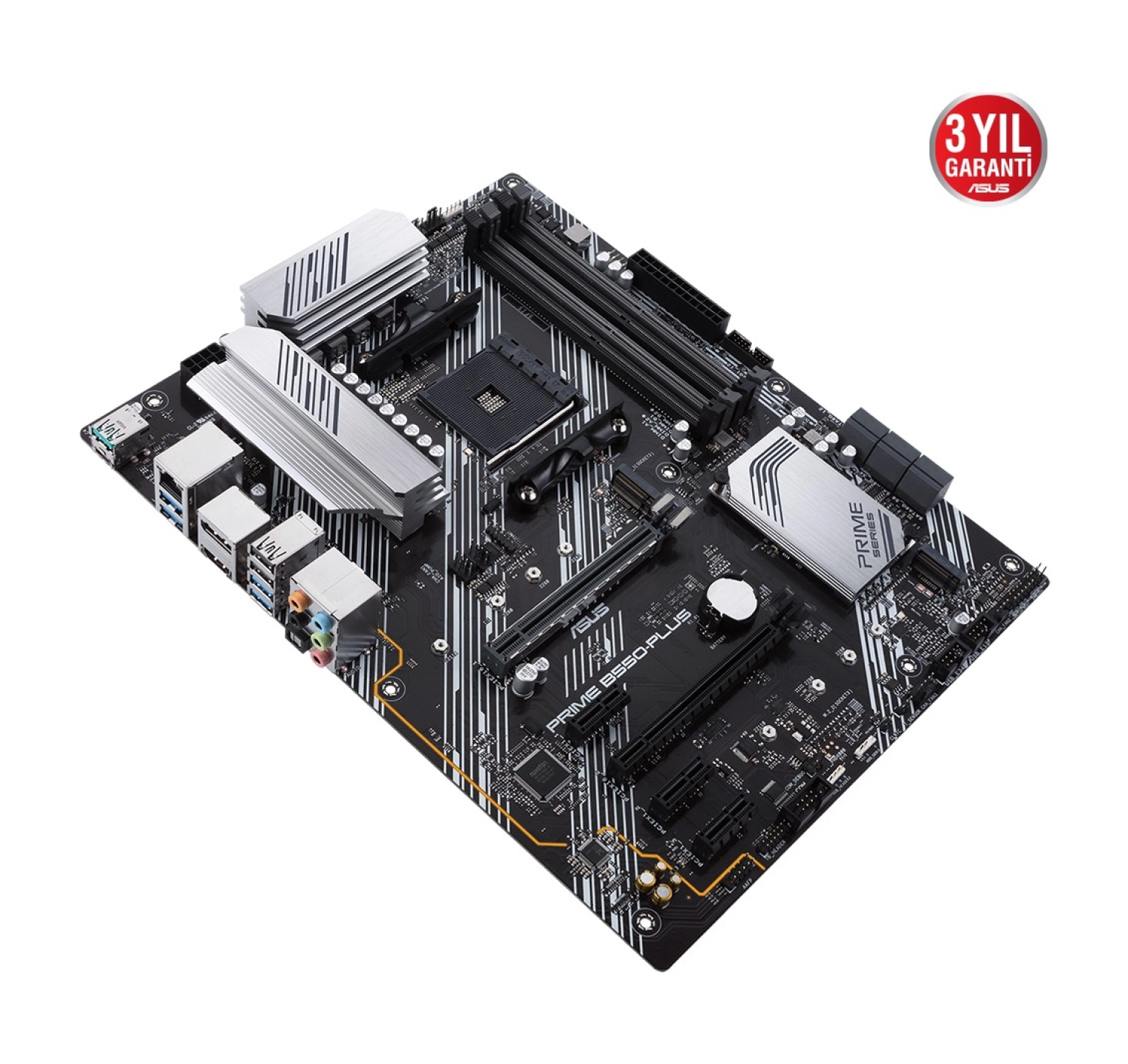 Asus Prime B550-Plus Amd B550 Am4 Ddr4 Atx Anakart - Görsel 3