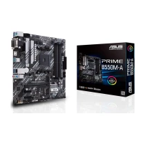 Asus Prime B550M-A Amd B550 Am4 Ddr4 4400 Hdmı Dvı Vga Çift M2 Usb3.2 Argb Matx (Prıme B550M-A) Anakart