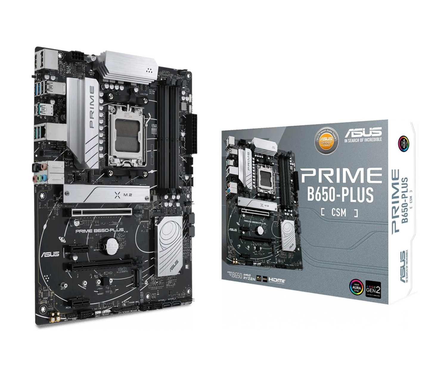 Asus Prime B650-Plus-Csm Amd B650 Am5 Ddr5 Atx Anakart - Görsel 2