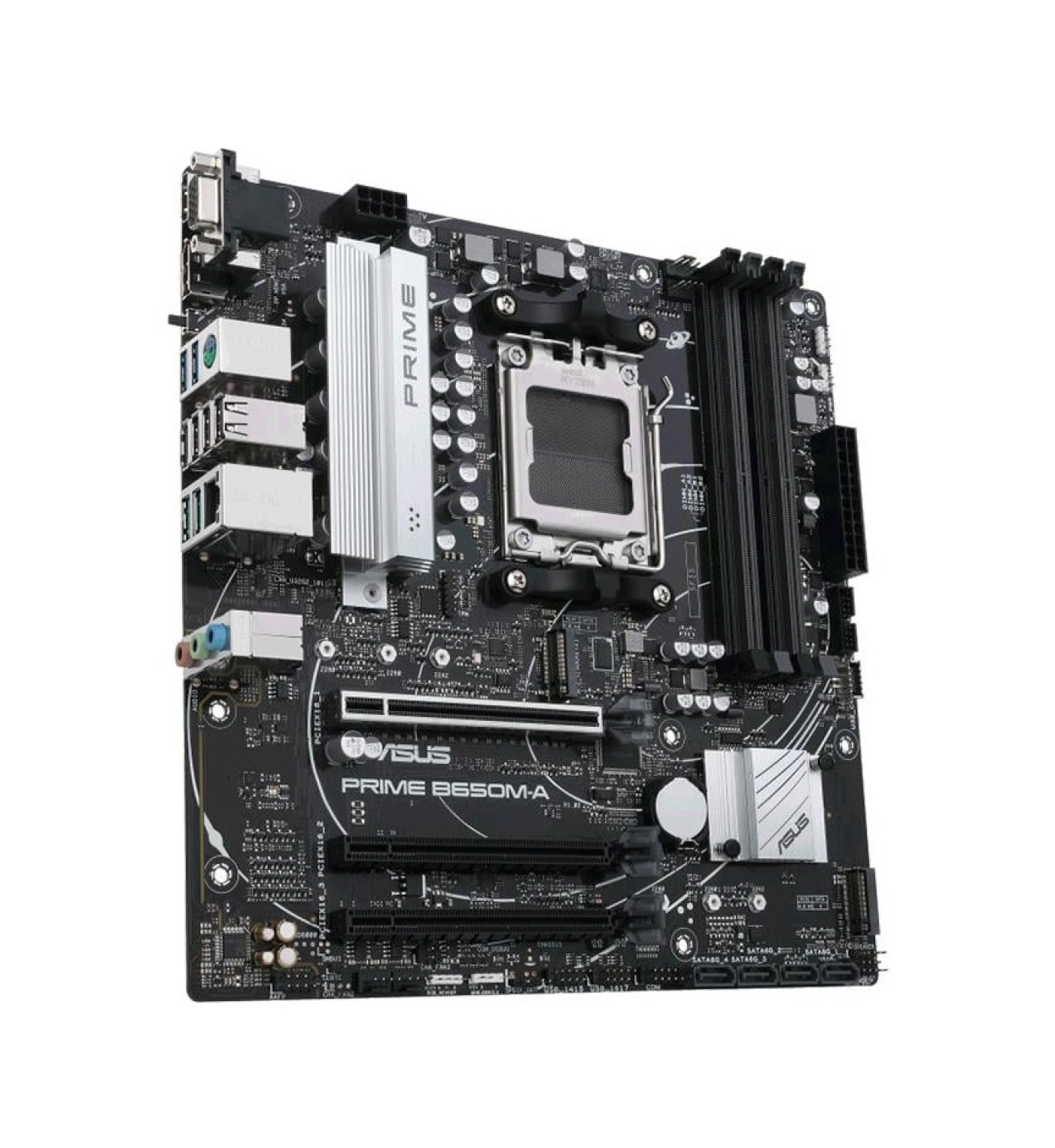 Asus Prime B650M-A Iı Amd B650 Am5 Ddr5 6400 Dp Hdmı Vga Çift M2 Usb3.2 Aura Rgb 2.5Gbit Lan Matx (Prıme B650M-A Iı) Anakart ürün görseli