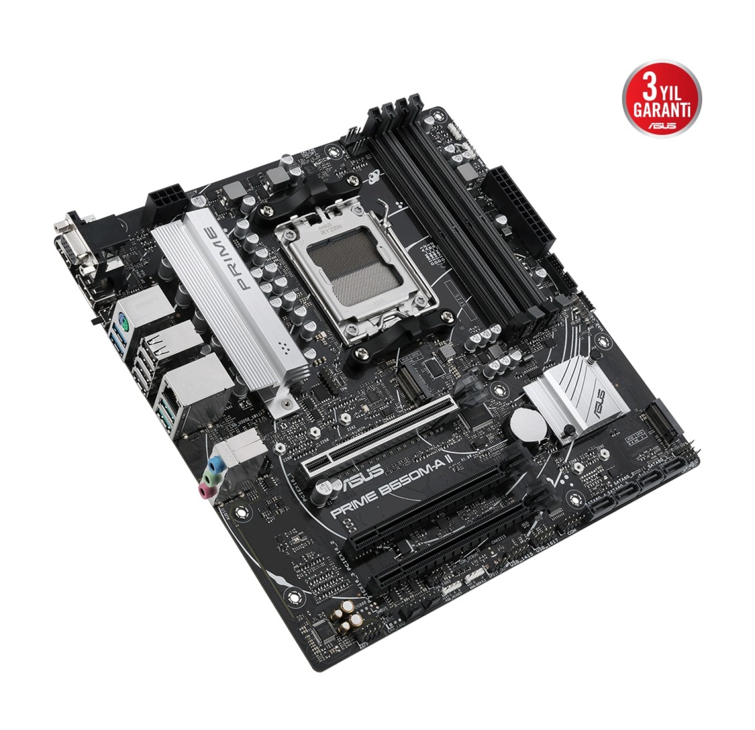 Asus Prime B650M-A Ii-Csm Amd B650 Am5 Ddr5 Matx Anakart - Görsel 5