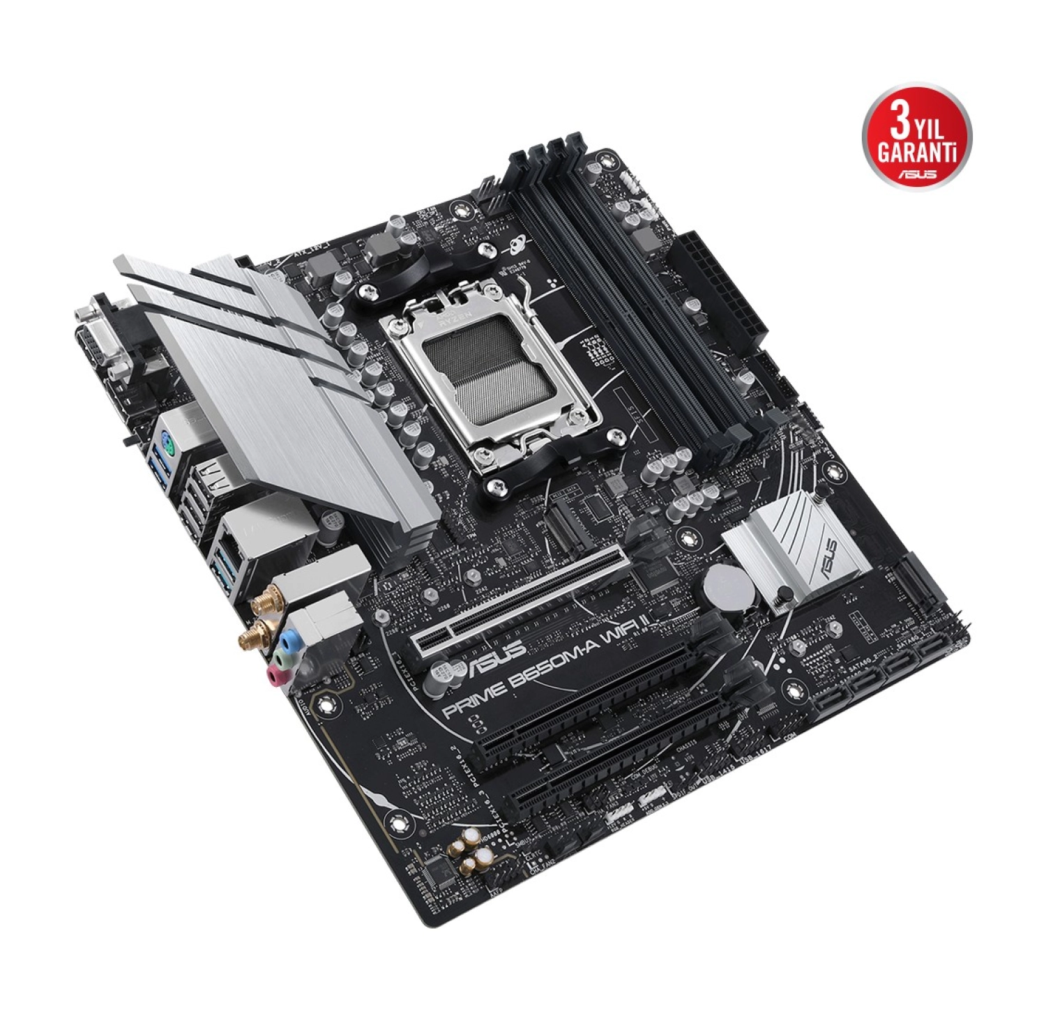 Asus Prime B650M-A Wifi Ii Amd B650 Am5 Ddr5 Matx Anakart - Görsel 5
