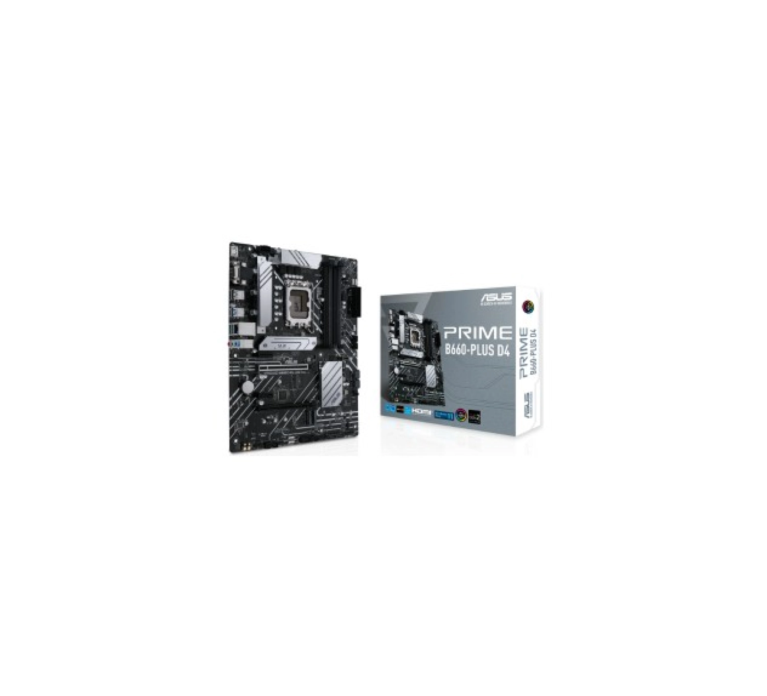 Asus Prıme B660-Plus D4 Intel B660 Lga1700 Ddr4 5000 Dp Hdmı Vga 3X M2 Usb3.2 Aura Rgb 2.5Gbit Lan Atx (Prıme B660-Plus D4) Anakart - Görsel 2