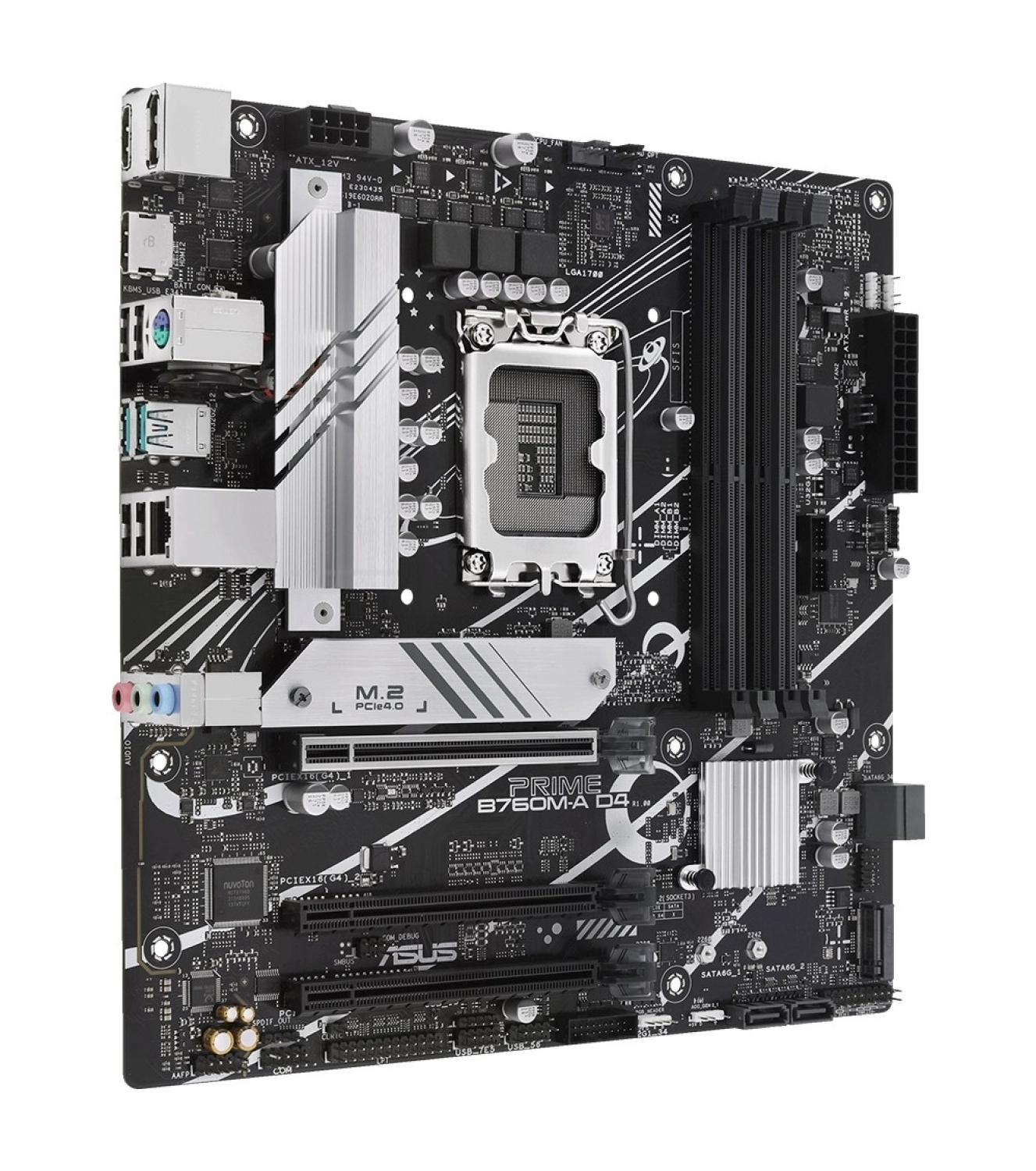 Asus Prime B760M-A D4-Csm Intel B760 Lga1700 Ddr4 Matx Anakart - Görsel 4