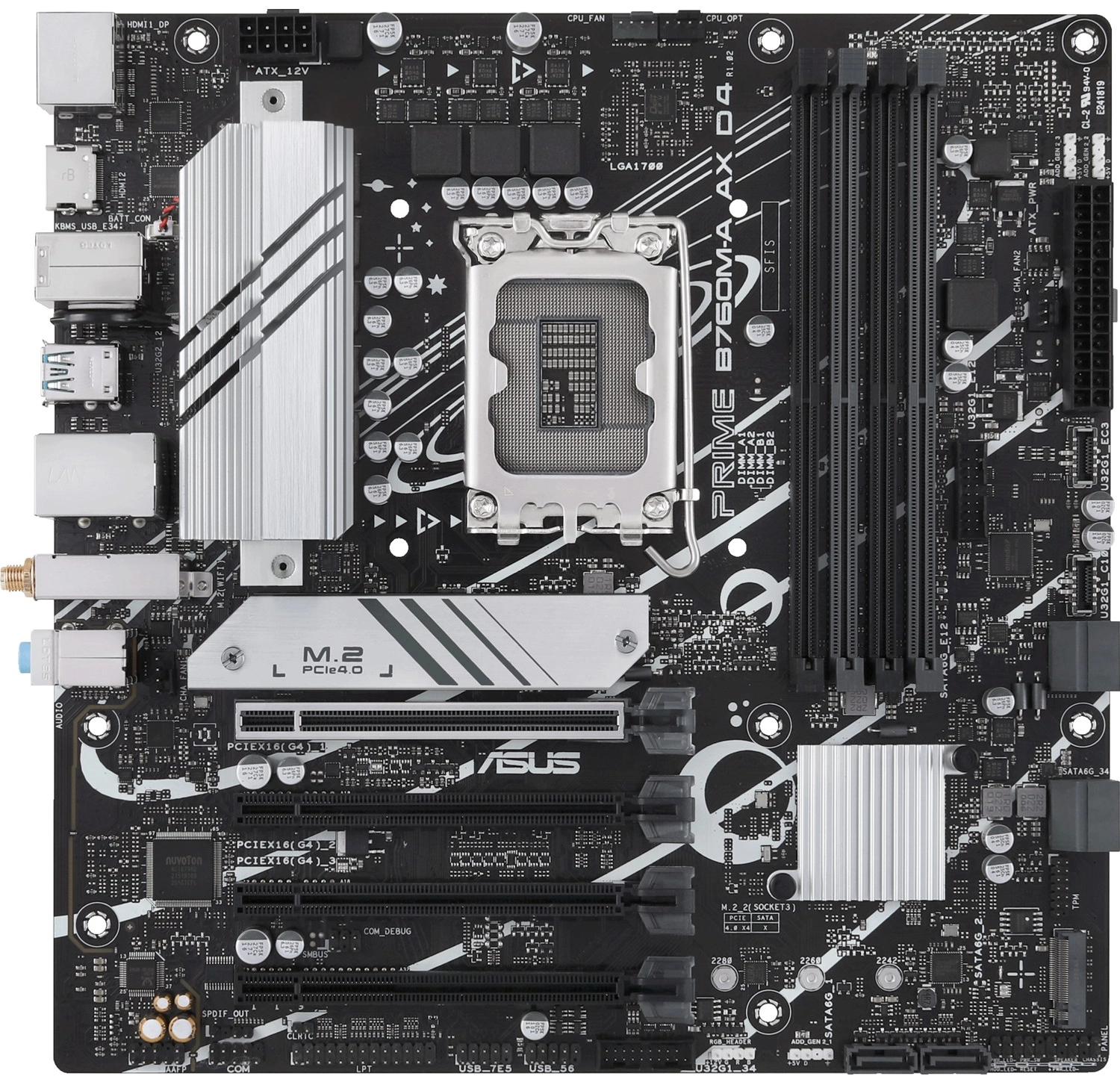 Asus Prime B760M-A D4 Intel B760 Lga1700 Ddr4 Matx Anakart ürün görseli