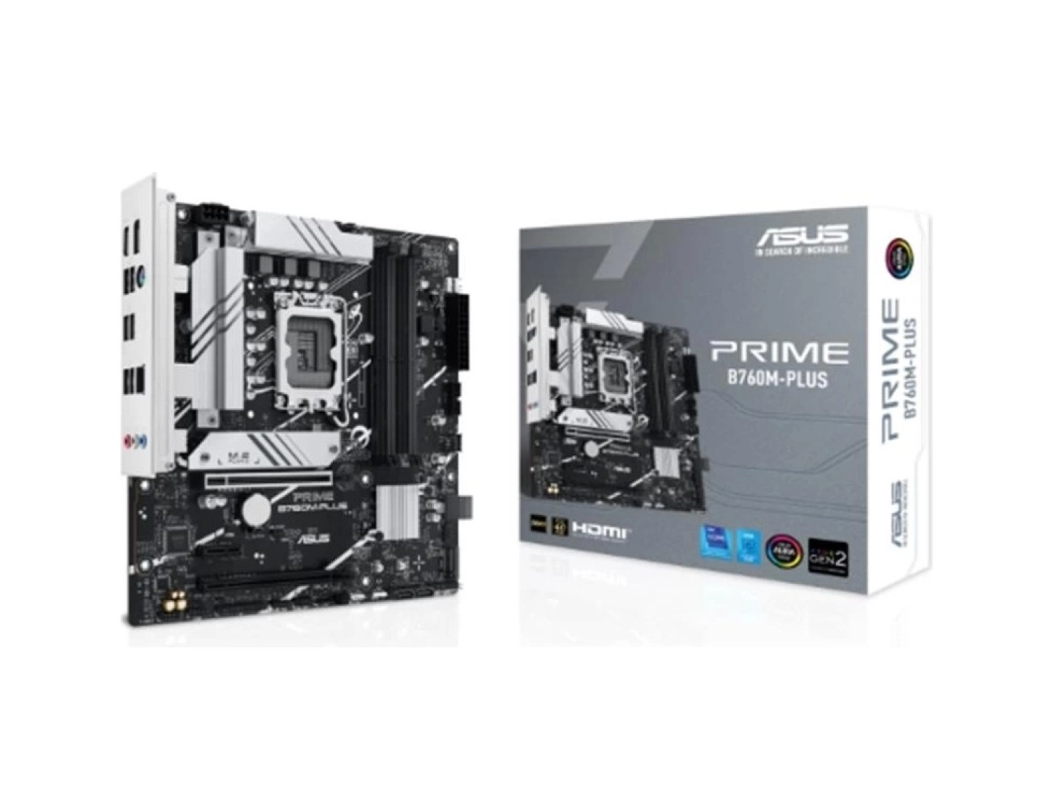 Asus Prime B760M-Plus Ddr5 7200Mhz 1Xhdmı 1Xdp 2Xm2 Usb3.2 Matx 1700P (12. / 13. Ve 14. Nesil İşlemci Uyumlu) ürün görseli