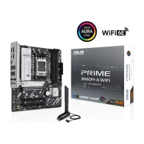 Asus Prime B840M-A Wıfı Amd B840 Am5 Ddr5 7600 2Xdp Hdmi 3X M2 Usb3.2 Wifi 6E + Bt Aura Rgb 2.5Gbit Lan Matx