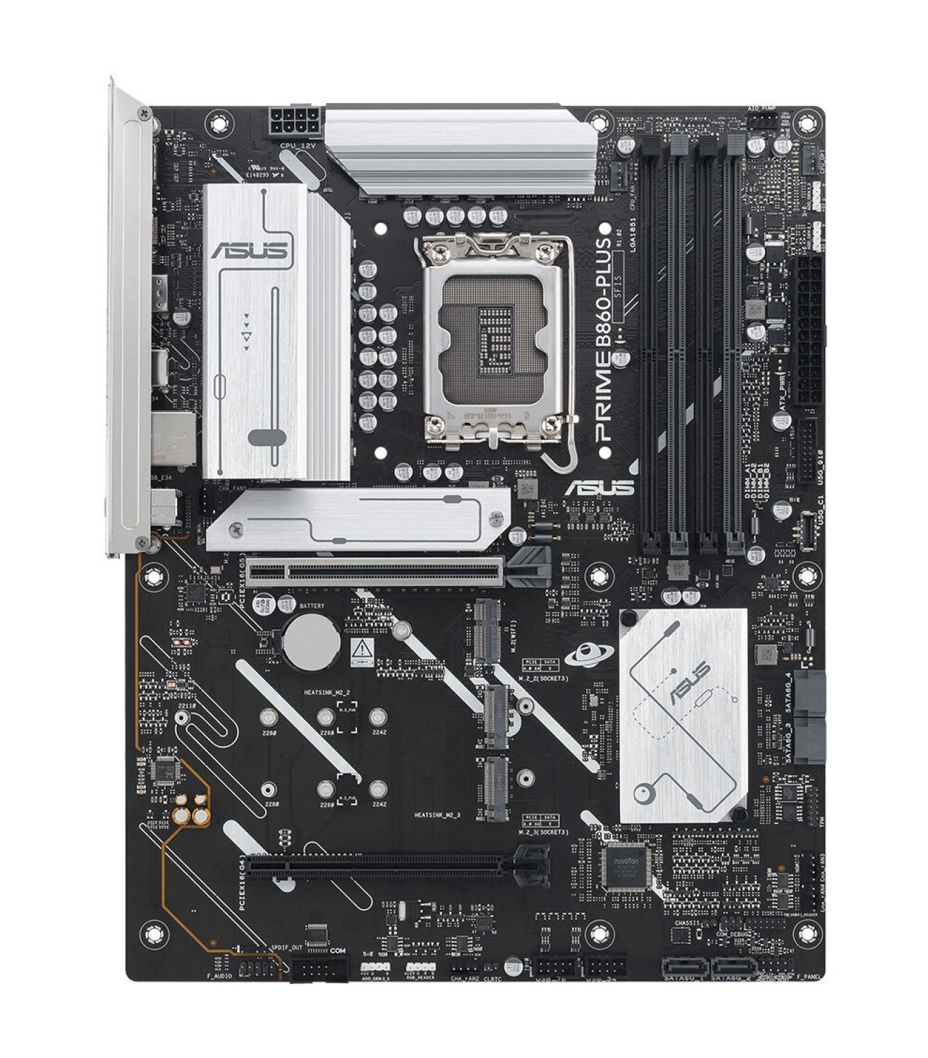 Asus Prime B860-Plus-Csm Intel B860 Lga1851 Ddr5 Atx Anakart - Görsel 2