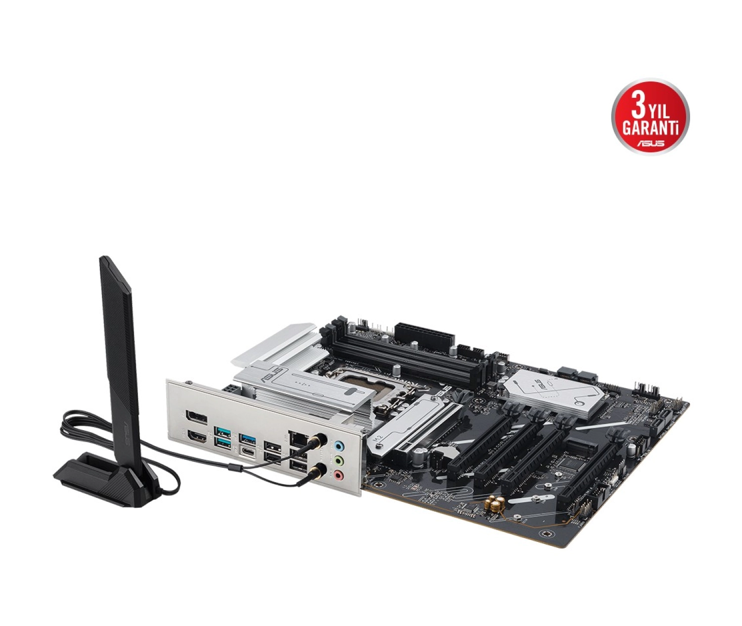 Asus Prime B860-Plus Wıfı Lga1851 Ddr5 8200 Dp Hdmi 2X M2 Usb3.2 Gen 2X2 Wifi 6E + Bt Aura Rgb 2.5Gbit Lan Atx Anakart - Görsel 5