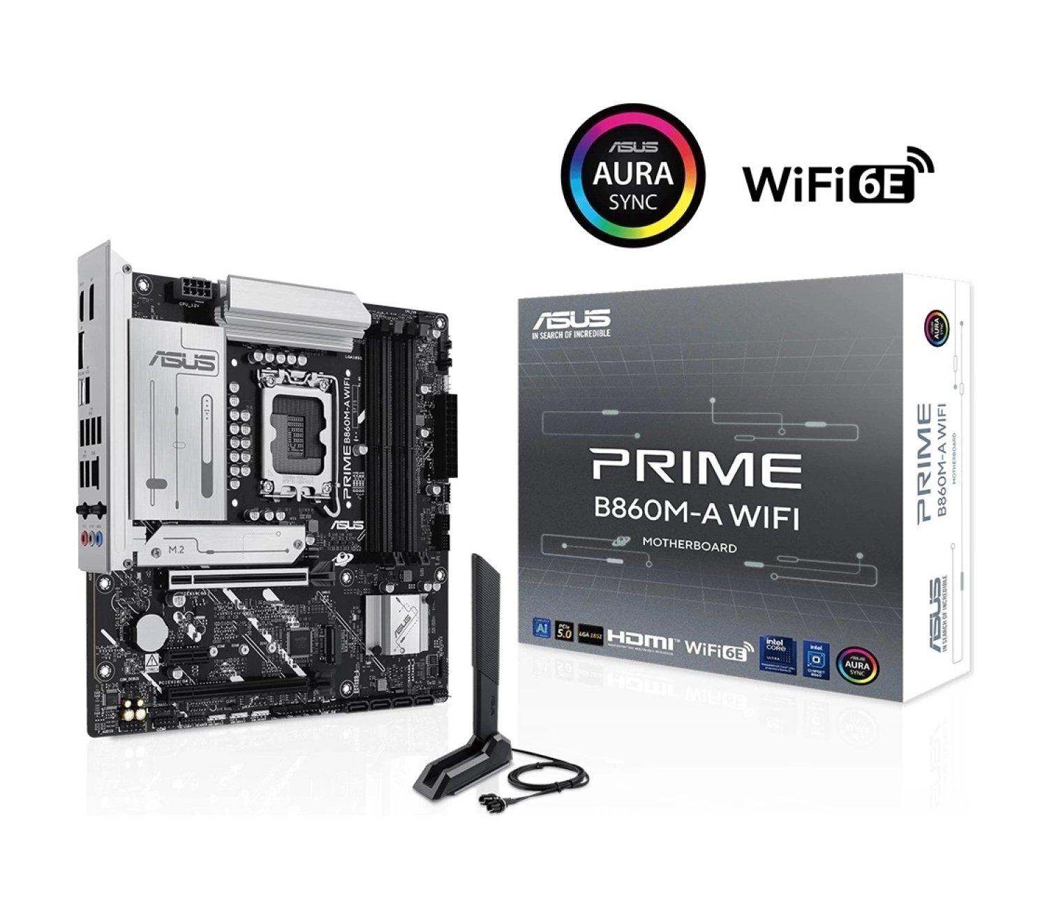 Asus Prime B860M-A Wifi Ddr5 8666Mhz (Oc) M.2 1851P Matx Anakart ürün görseli