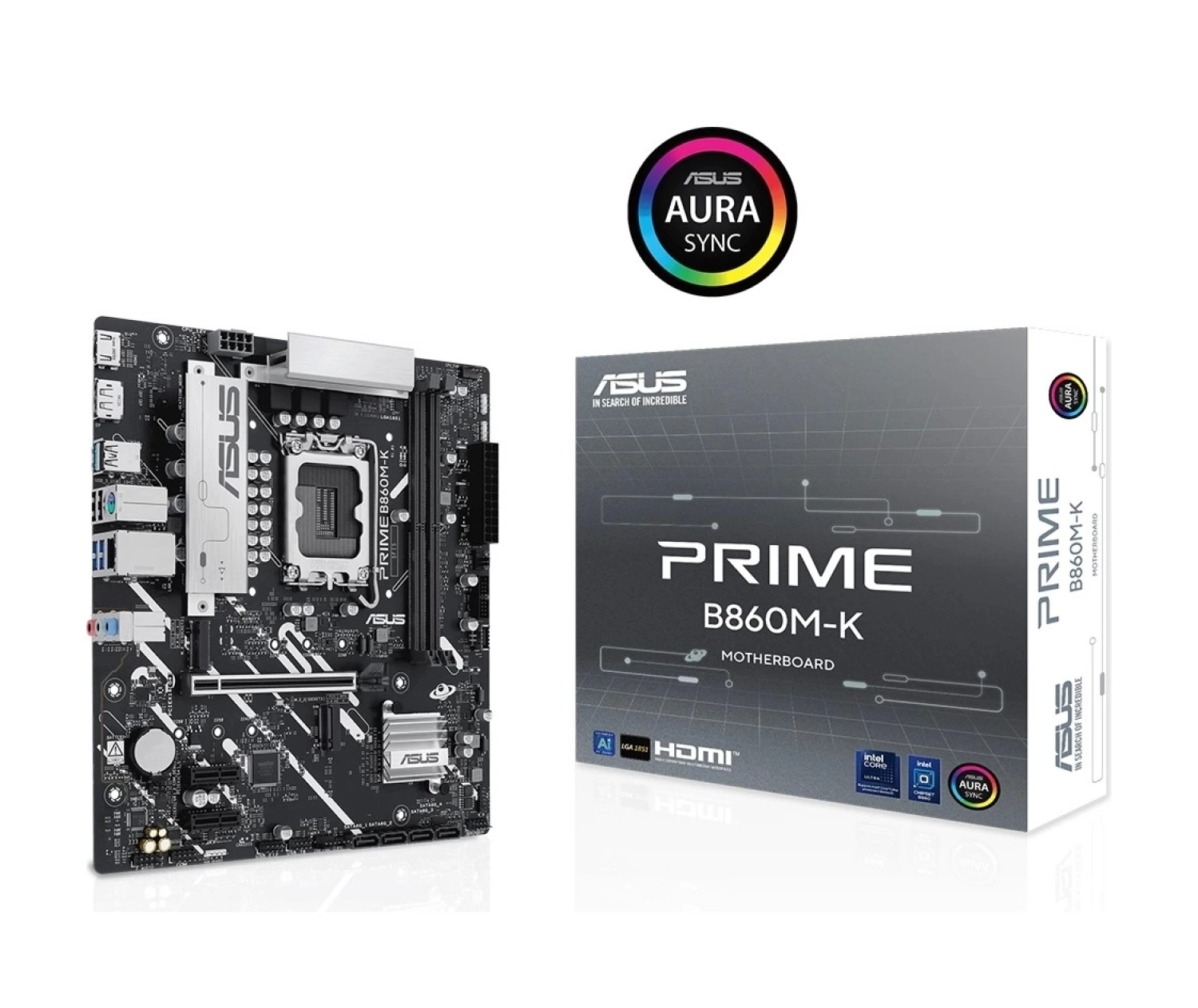 Asus Prime B860M-K Ddr5 8800Mhz (Oc) M.2 1851P Matx Anakart ürün görseli