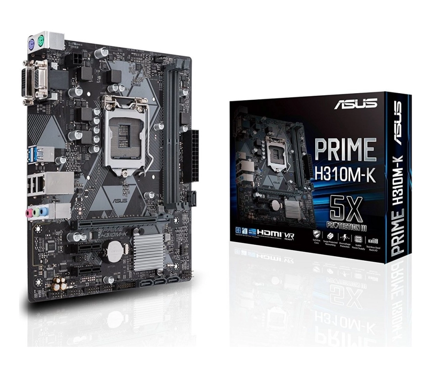 Asus Prime H310M-K 2666Mhz Ddr4 Soket 1151 Matx Anakart - Görsel 6
