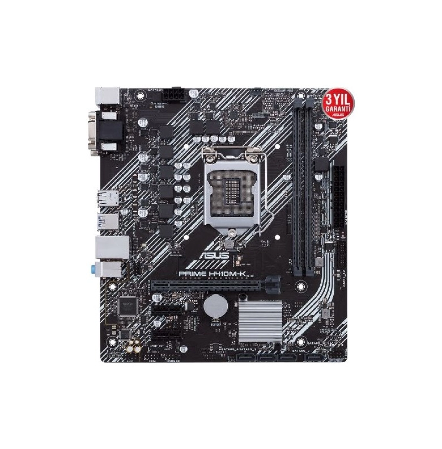Asus Prime H410M-K Intel H410 (Oc) Ddr4 2933 Mhz Lga1200 Matx Anakart - Görsel 4
