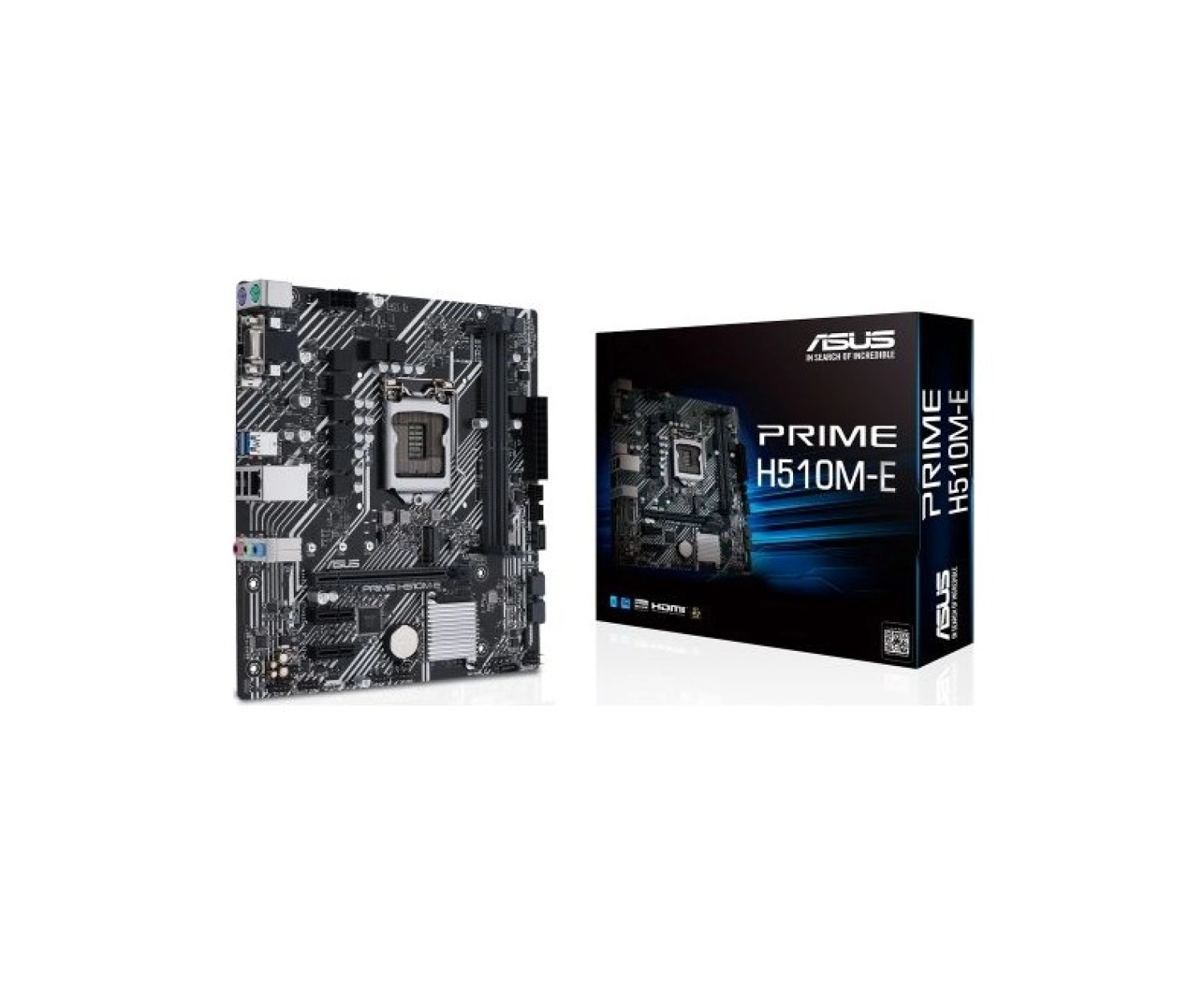 Asus Prime H510M-E Intel H510 Lga1200 Ddr4 3200 Dp Hdmı Vga M2 Usb3.2 Aura Rgb Matx (Prıme H510M-E) Anakart ürün görseli