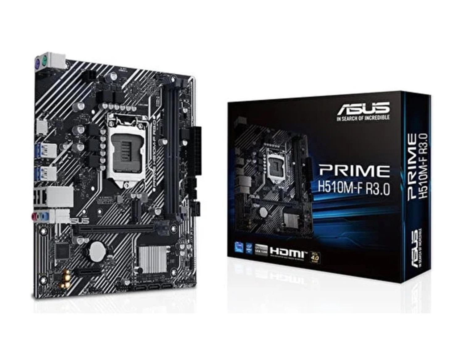 Asus Prime H510M-F R3.0 Intel H470 Lga1200 Ddr4 3200 Hdmi M2 Anakart ürün görseli