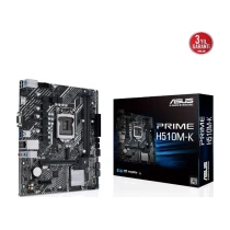 Asus Prime H510M-K, 2Xddr4, M.2, D-Sub, Hdmi, 10-11.Nesil, Lga1200 Soket, Anakart
