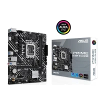 Asus Prıme H610M-K D4 Argb Intel H610 Lga1700 Ddr4 3200 Hdmi M2 Usb3.2 Aura Rgb Matx Asus 5X Protectıon Iıı