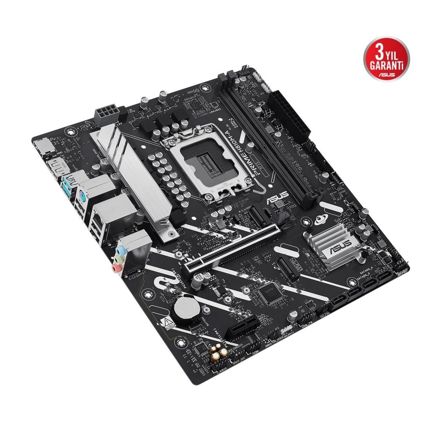 Asus Prime H810M-A-Csm Soket 1851 Anakart - Görsel 4