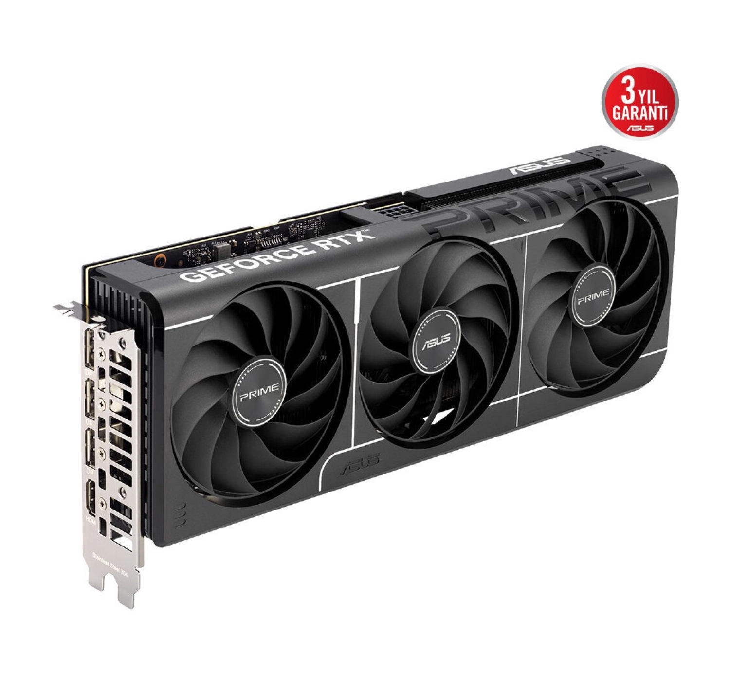 Asus Prime-Rtx5060Ti-8G-Nvidia-Geforce-Rtx 5060 Tı-8G-8Gb Gddr7-128Bit--Hdmi-3Xdp-Dlss4 Ekran Kartı - Görsel 3