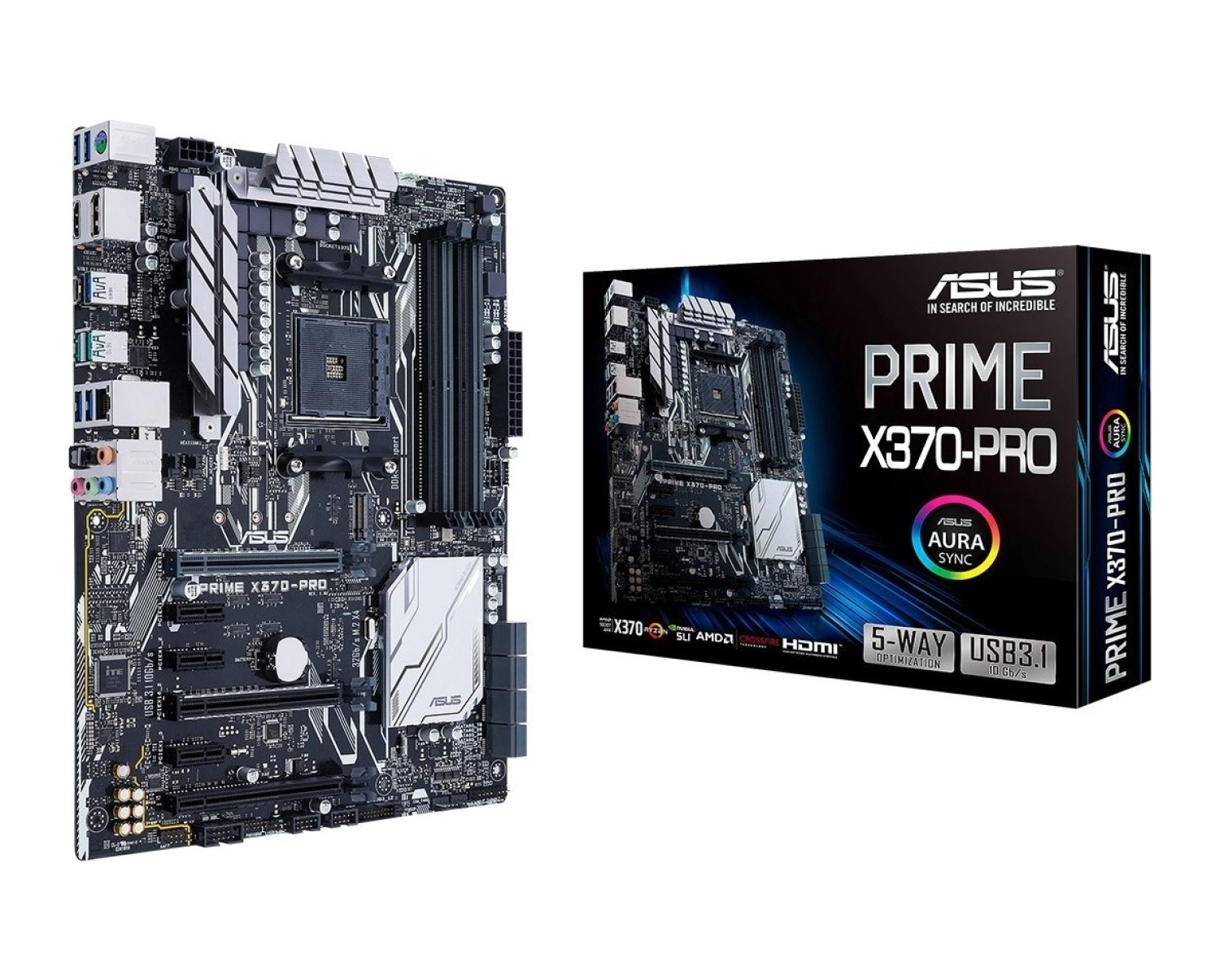 Asus Prime X370-Pro Amd X370 3200+Mhz Ddr4 Soket Am4 Atx Anakart - Görsel 5