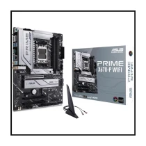 Asus Prime X670-P Wıfı Amd X670 Am5 Ddr5 6400 Dp Hdmı 3X M2 Usb3.2 Ax Wifi + Bt Aura Rgb 2.5Gbit Lan Atx (Prıme X670-P Wıfı) Anakart