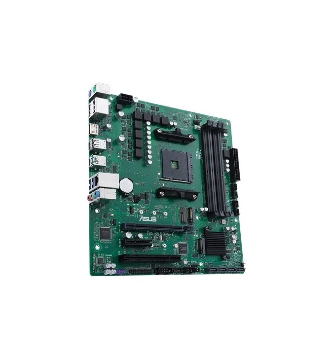 Asus Pro B550M-C/Csm Amd B550 Am4 Ddr4 4800 2Xdp Hdmı Çift M2 Usb3.2 Pcı Tpm Matx (Pro B550M-C/Csm) Anakart - Görsel 4