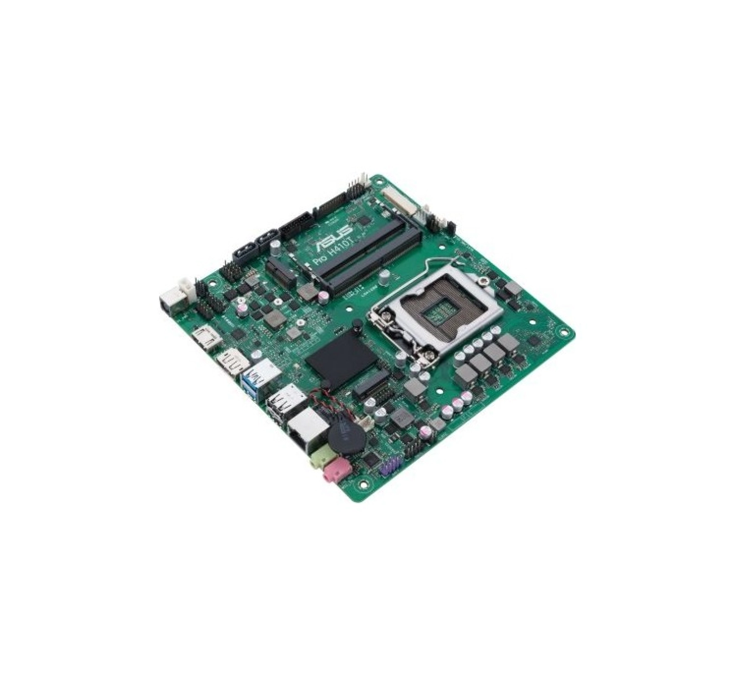 Asus Pro H410T/Csm Intel H410 Ddr4 2933 Mhz Lga1200 Thin Mini Itx Anakart - Görsel 4