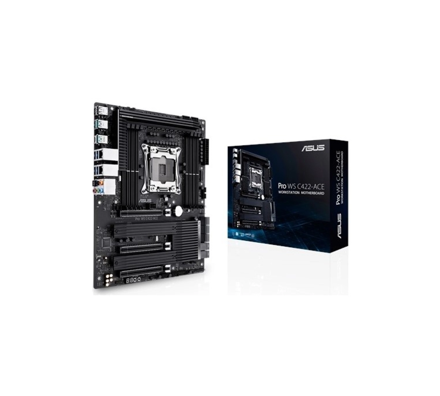 Asus Pro Ws C422-Ace Intel C422 (Oc) Ddr4 2933 Mhz Lga2066 Atx Anakart ürün görseli