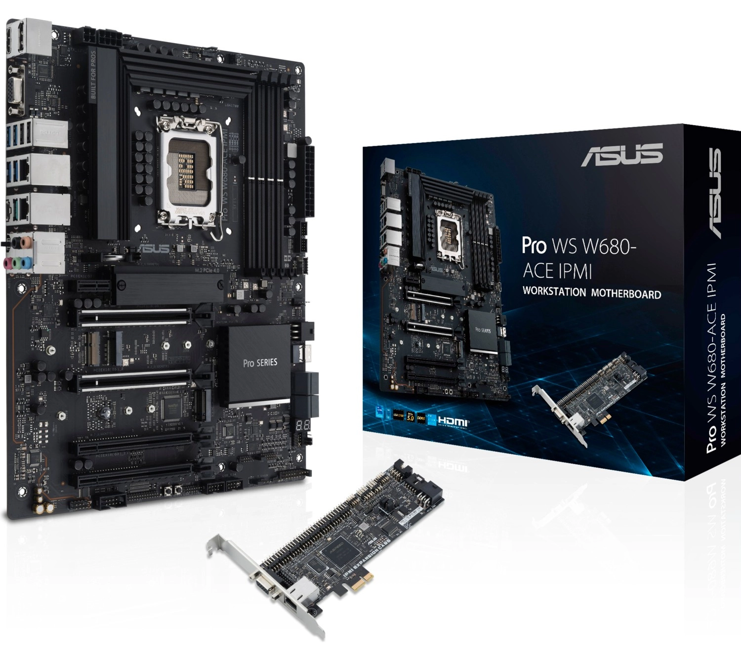 Asus Pro Ws W680-Ace Ipmi Intel W680 Ddr4 5000 Lga1700 Atx Pro Ws W680-Ace Ipmi Anakart - Görsel 4