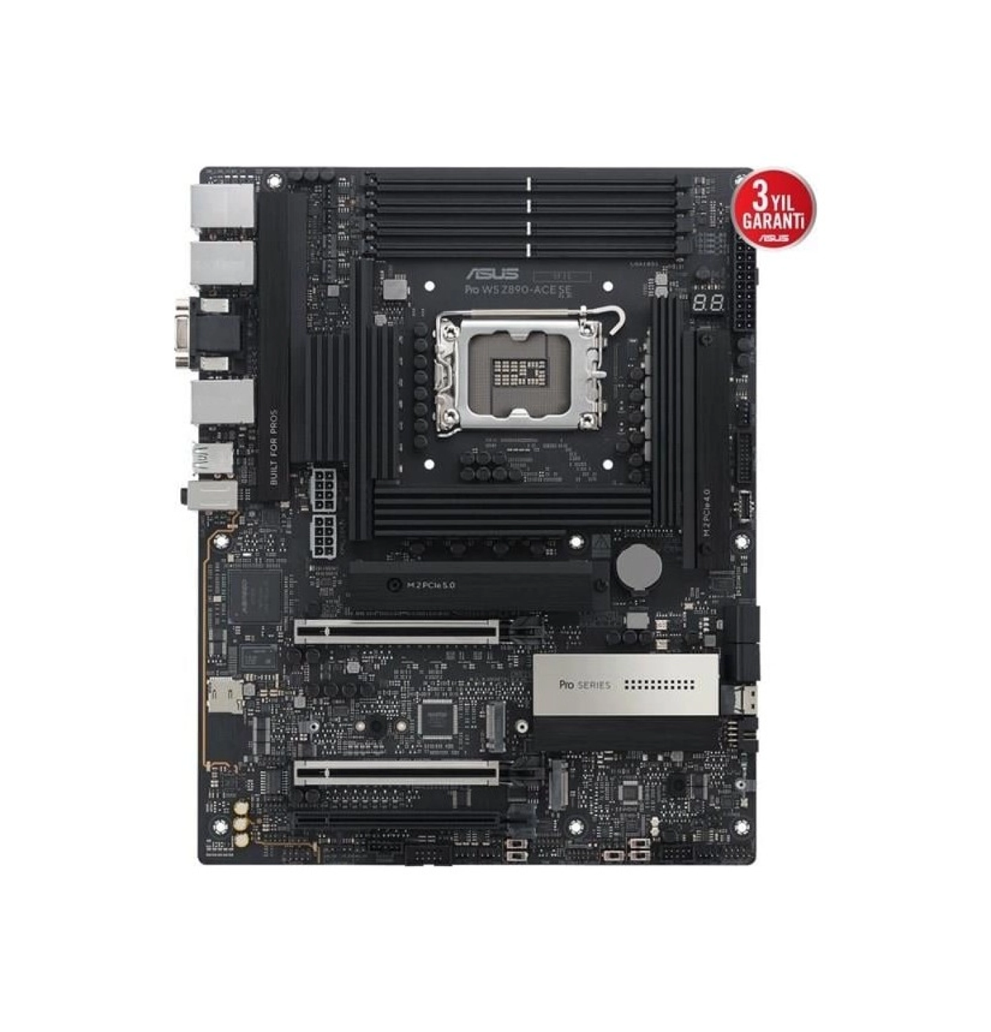 Asus Pro Ws Z890 Ace Se 9066 Mhz Ddr5 1851P Atx Anakart - Görsel 2