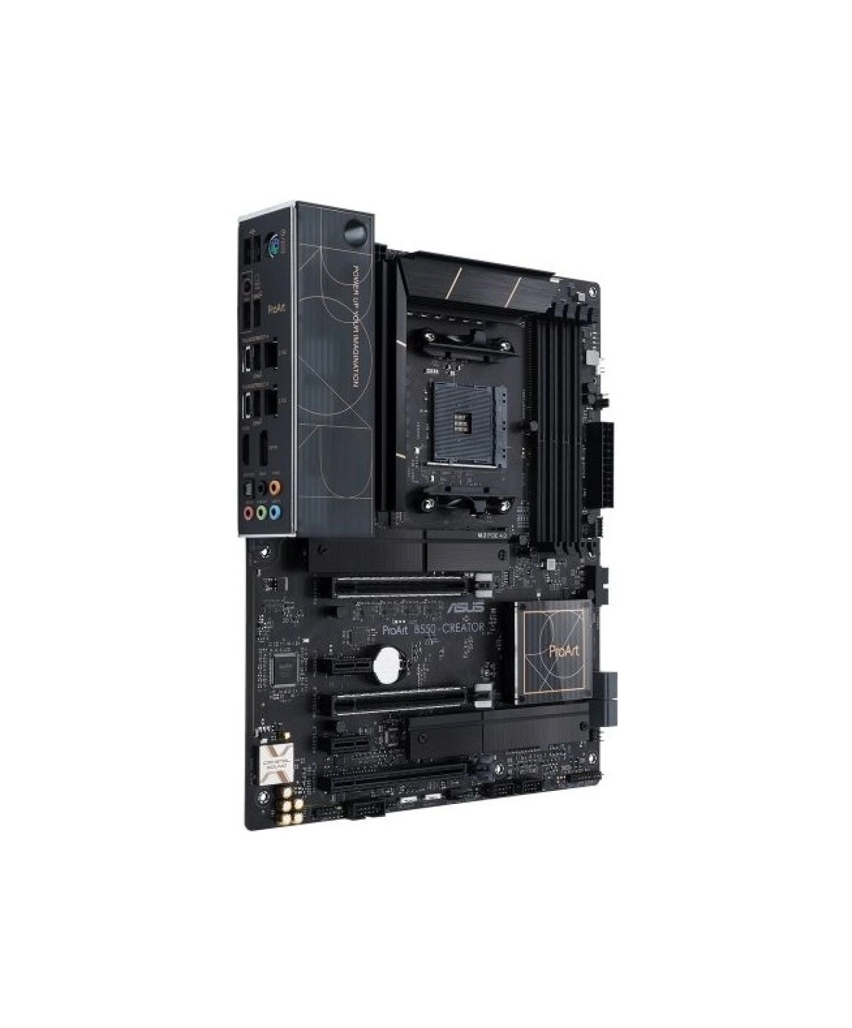 Asus Proart B550-Creator Amd B550 5100Mhz Ddr4 Am4 Atx Anakart - Görsel 3