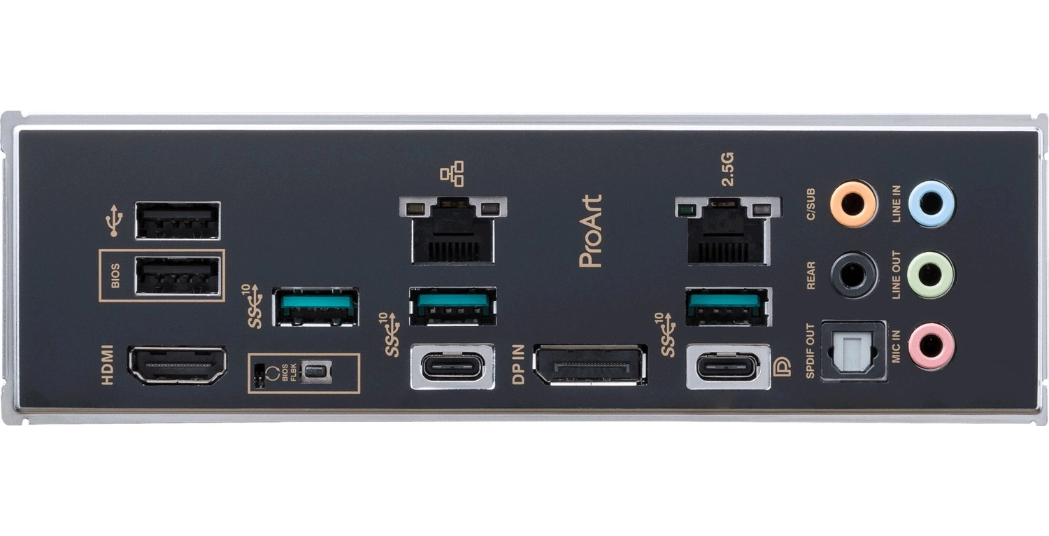 Asus Proart B650-Creator Amd B650 Am5 Ddr5 6400 Dp Hdmı 4X M2 Usb3.2 Wifi 6E + Bt Aura Rgb 2.5Gbit Lan Atx (Proart B650-Creator) Anakart - Görsel 4
